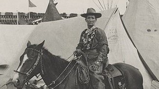 Jane riding a horse