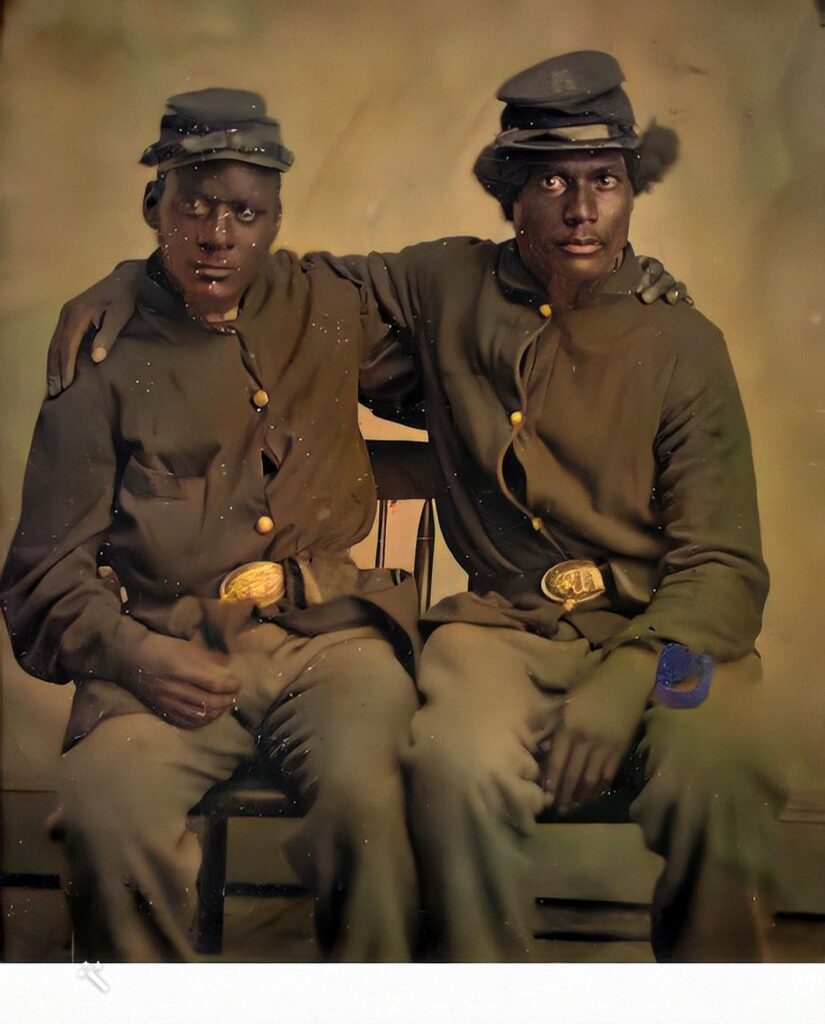 6 Brother in Arms Color Restored Enhanced Repaired 1 | American Civil War Best Colorized Photos