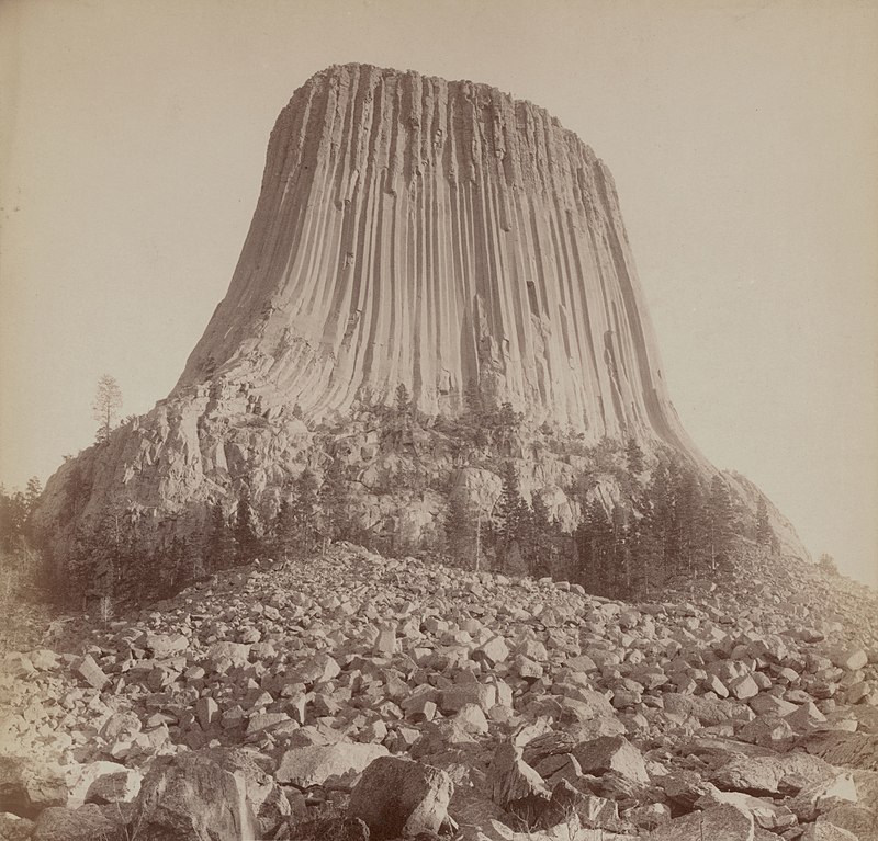 Grabill Devils Tower 6 cropped | Historical Wild West Photos
