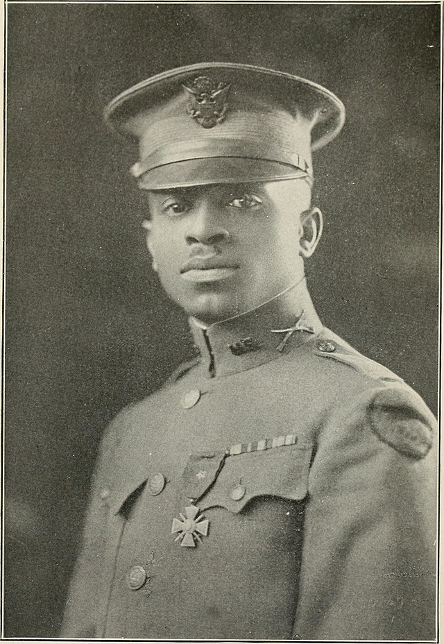 Buffalo Soldier in uniform