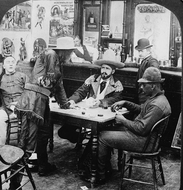 unidentify saloon | <strong>What was it Like to be a Frontier Gambler?</strong>