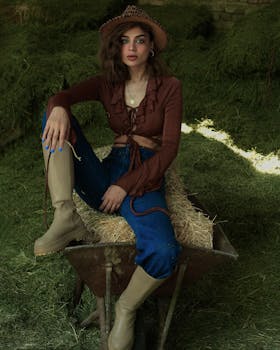 image 1726480035 0 | Brown And Turquoise Cowgirl Boots